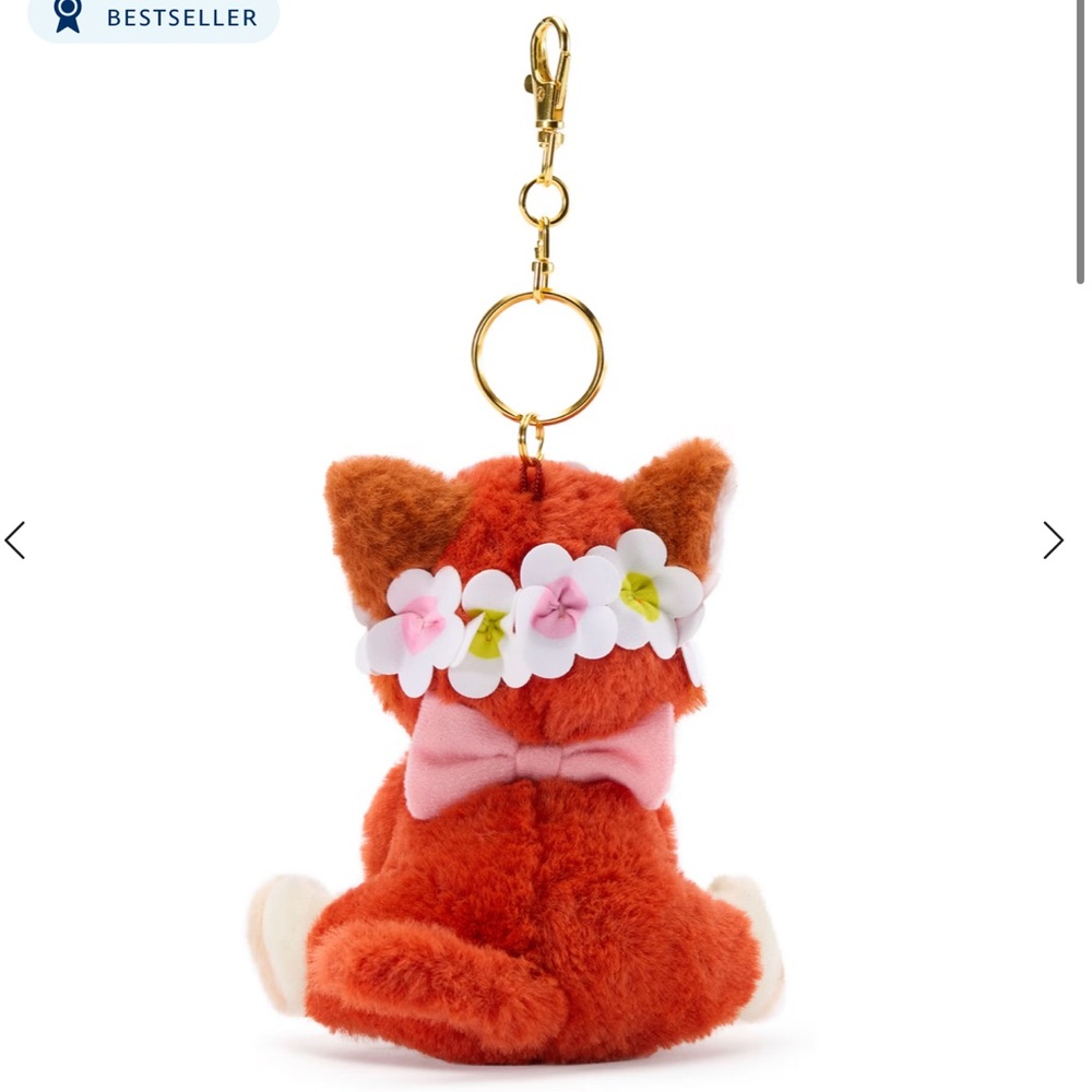 Disney Store Japan Dinah Small Soft Toy Keyring, Alice in Wonderland - 12.5cm - Picture 4 of 5
